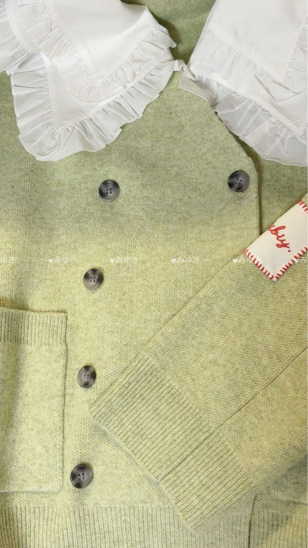 正規品Bibiy. ANNABELLE CARDIGAN Green