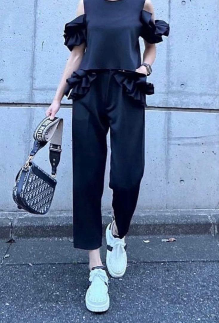 SIMONE ROCHA フリルデザイン パンツ