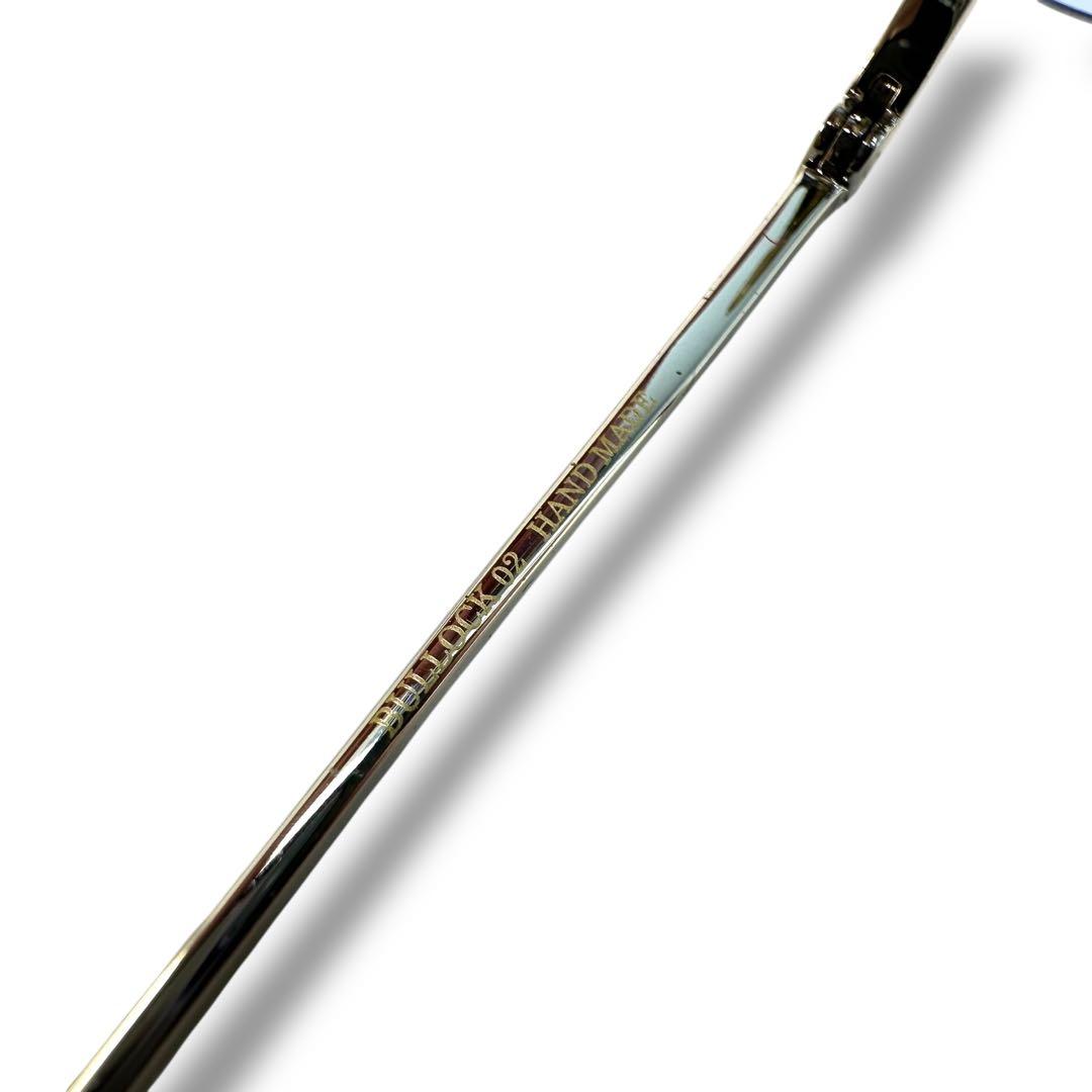 美品 ADSR BULLOCK 02 サングラス ブルーレンズ