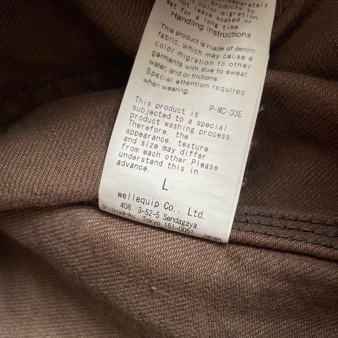 サイズL Unlikely Chore Jacket Color Denim