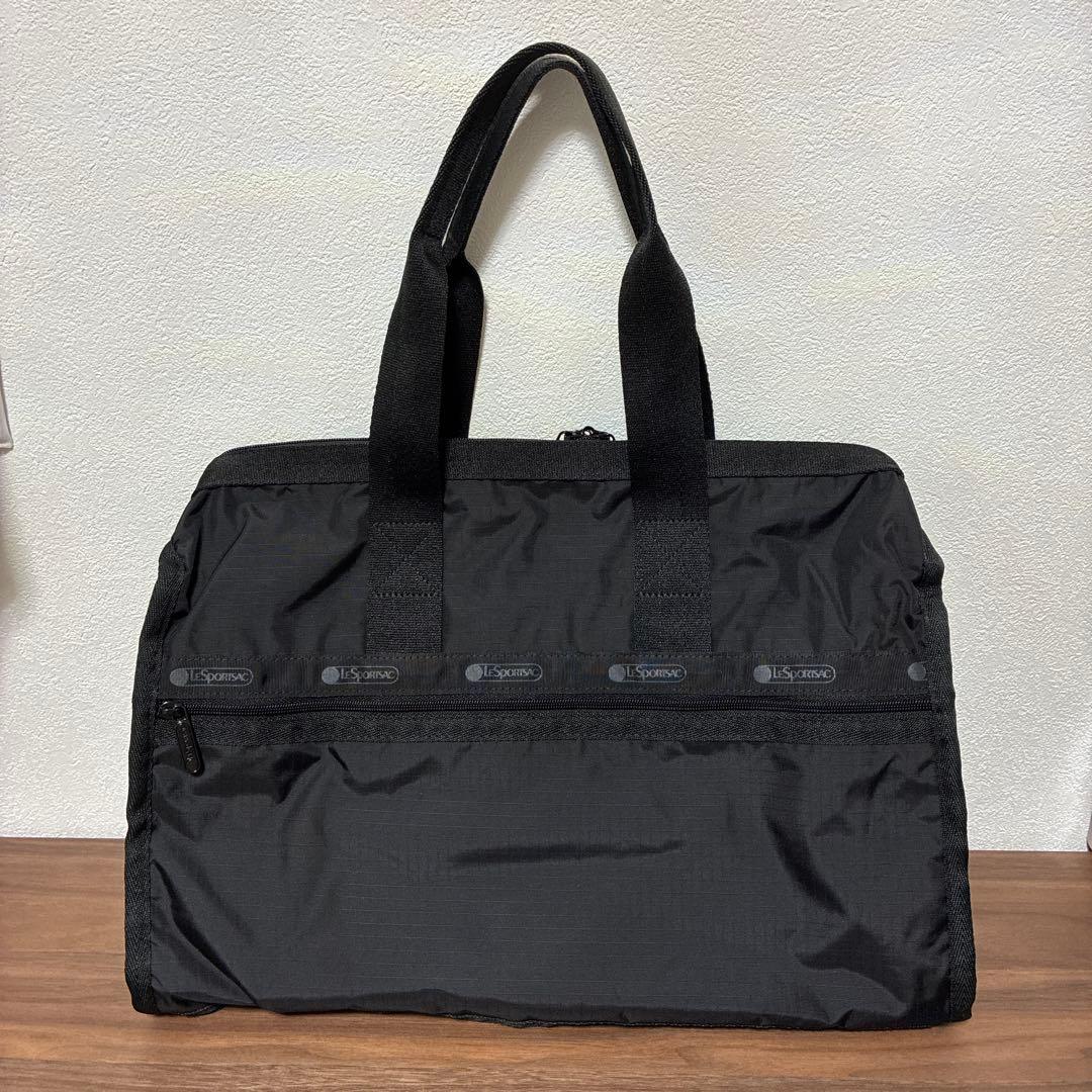 【新品】LeSportsac ミニボストンバッグ ブラック