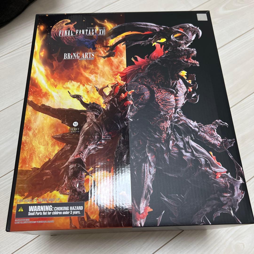 開封品　ファイナルファンタジー　ブリングアーツ　イフリート（頭なし）