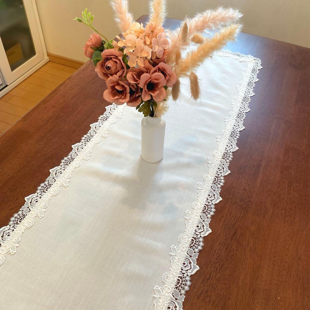 カフェカーテン✿❛りのまま❜レース✩.*˚ハンドメイド✿.*・‎ෆ˚*