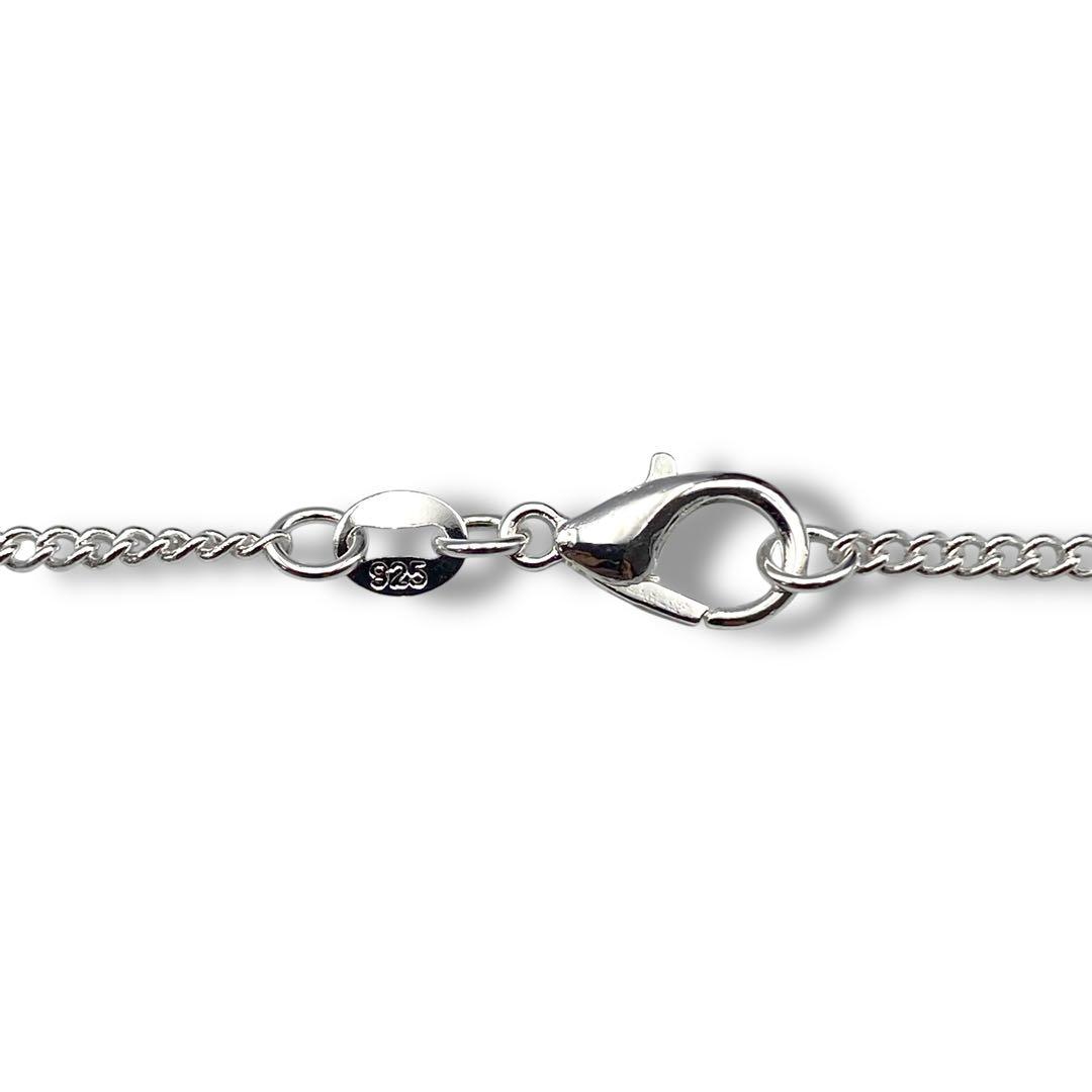 美品 GUCCI グッチ ネックレス 鍵穴 スクエアプレート メタル シルバー