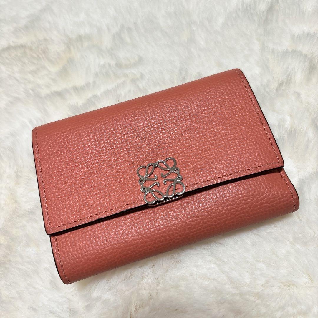専用　ロエベ　LOEWE　三つ折り財布　ミニ財布　アナグラム