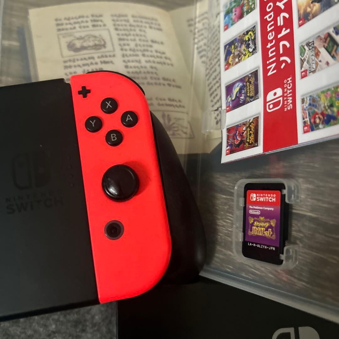 Nintendo Switch 本体 + ポケモンバイオレット ちょいジャンク品