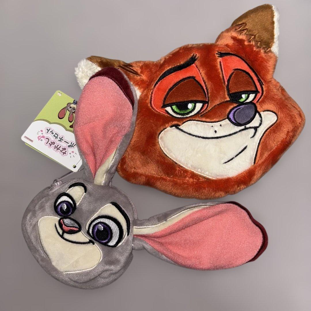 ディズニー　ズートピア　クリップ　キーチェーン　ポーチ　巾着　４点セット