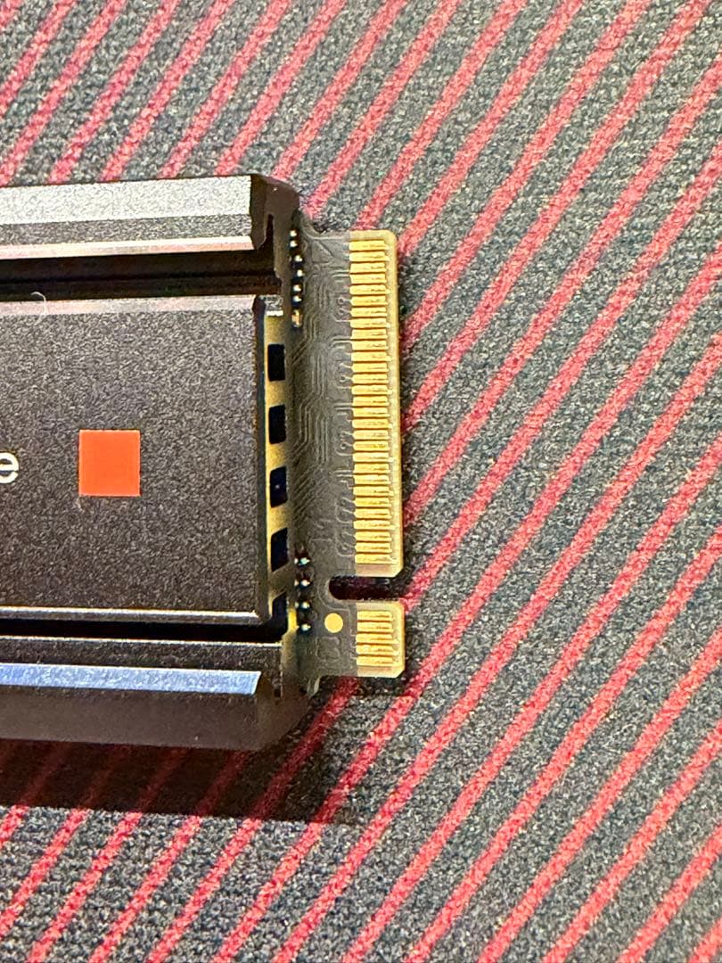 Samsung 980 PRO 1TB SSD ヒートシンク付き