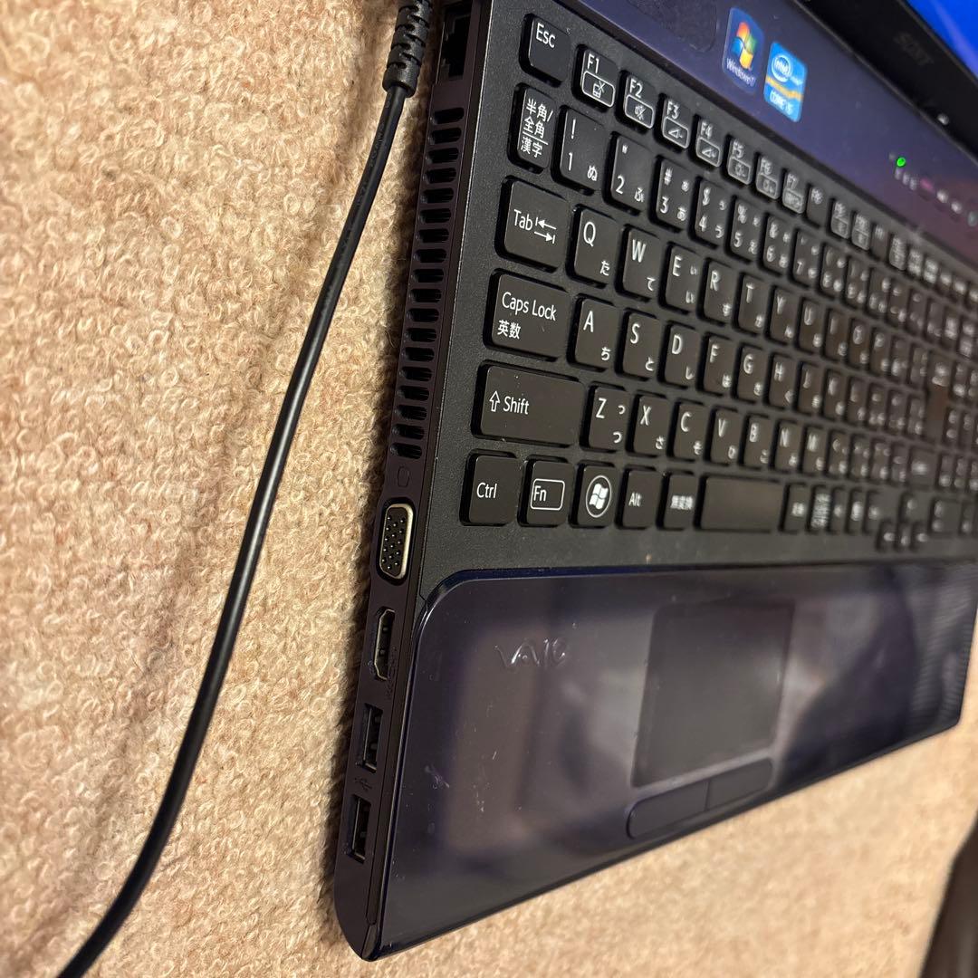 SONY VAIO ノートパソコン　Windows7