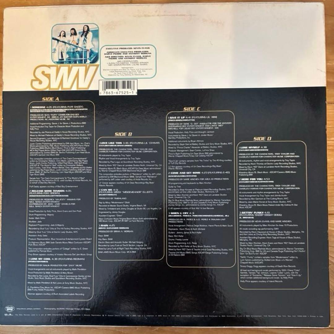SWV release some tension レアアルバム　レコード