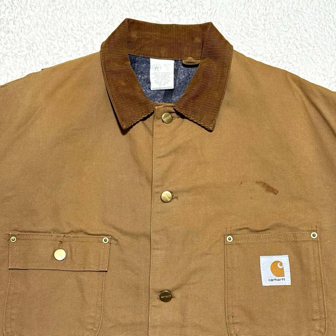 USA製 星タグ Carhartt チョアコート ウールライナー XL