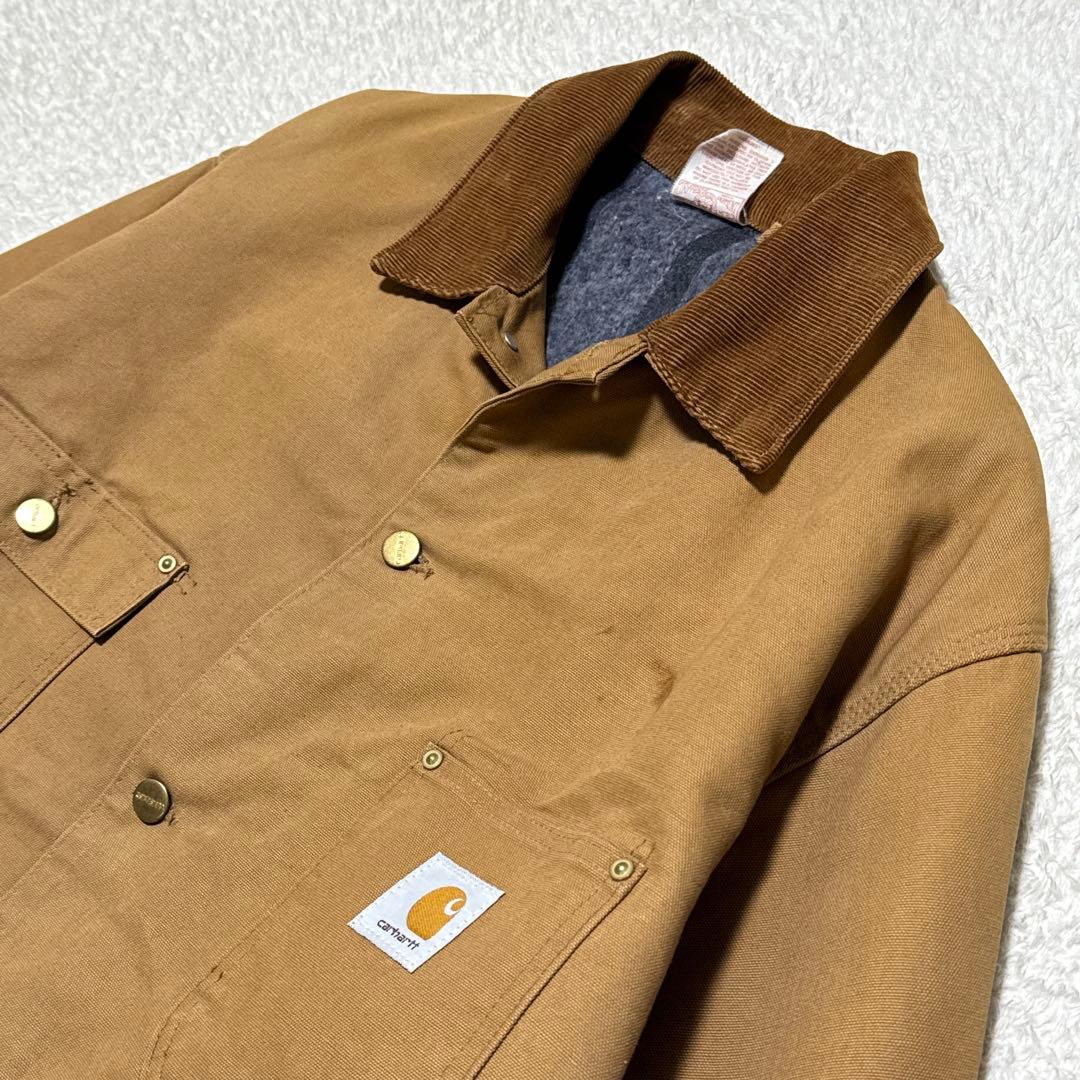 USA製 星タグ Carhartt チョアコート ウールライナー XL