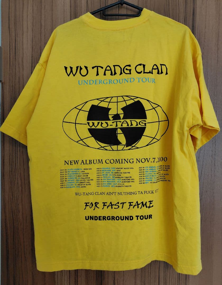 Wu-Tang Clan UNDERGROUND TOUR Tシャツ