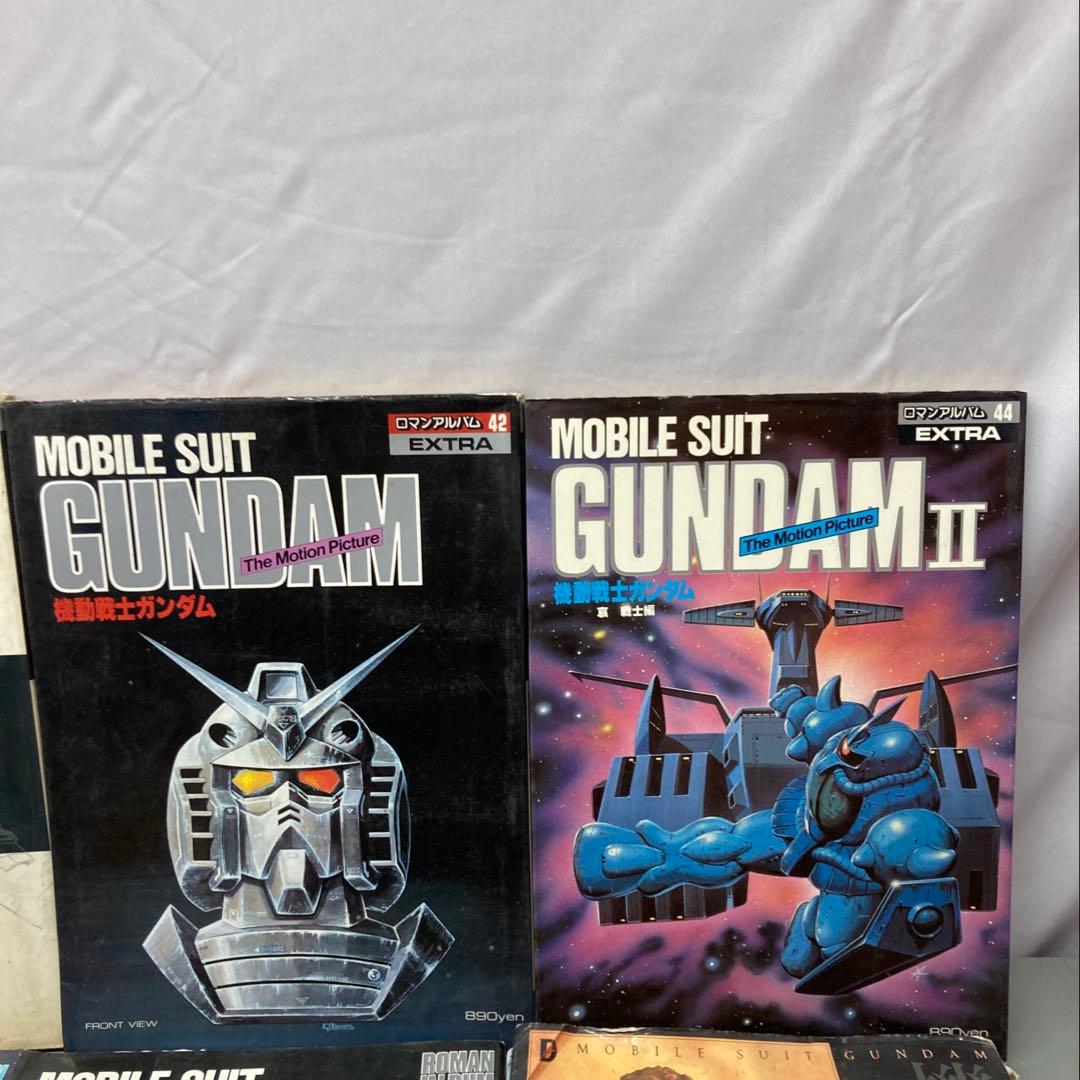 機動戦士ガンダム ロマンアルバムセット 本 GUNDAM 伝説巨神IDEON
