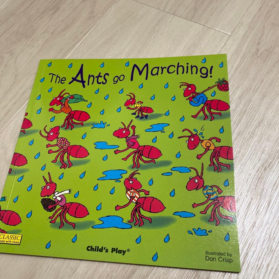 516 The Ants go Marching 穴開き仕掛け音声絵本