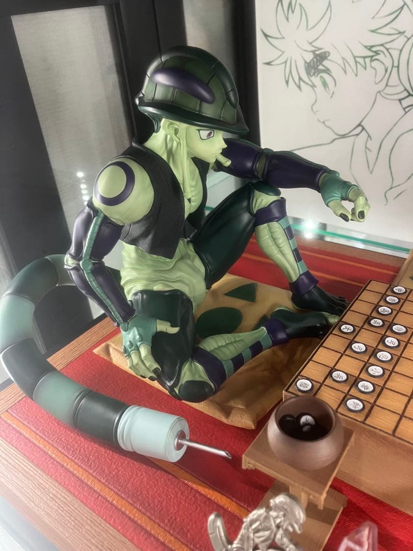 ハンター×ハンターHUNTERFAN STUDIOメルエム コムギ軍儀フィギュア