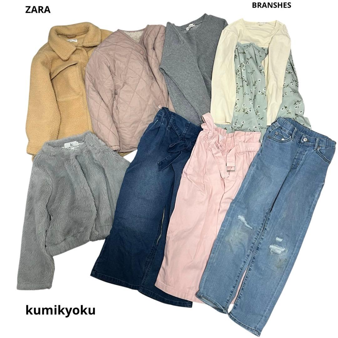 まとめ売り 女の子【130cm】31枚 ブランド多数 子供服 お着替え 秋冬服