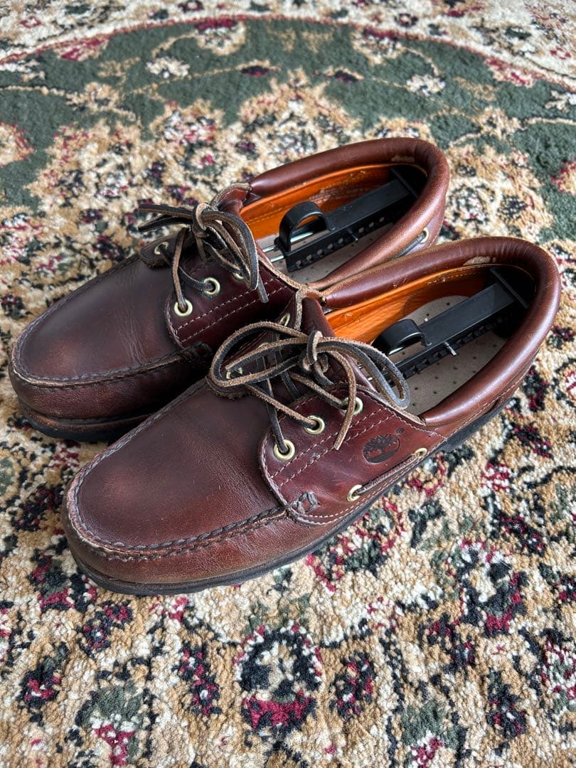 Timberland vintage 3eyeデッキシューズ