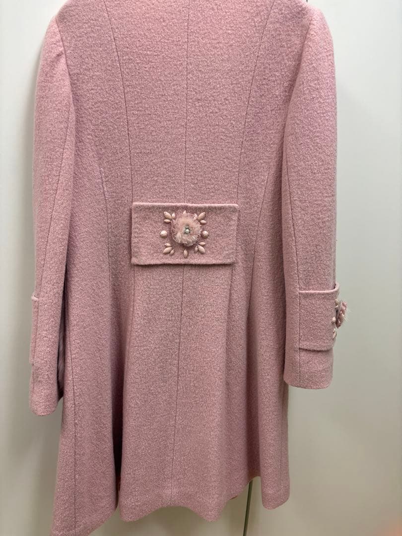 Super Beauty ピンク ロングコート