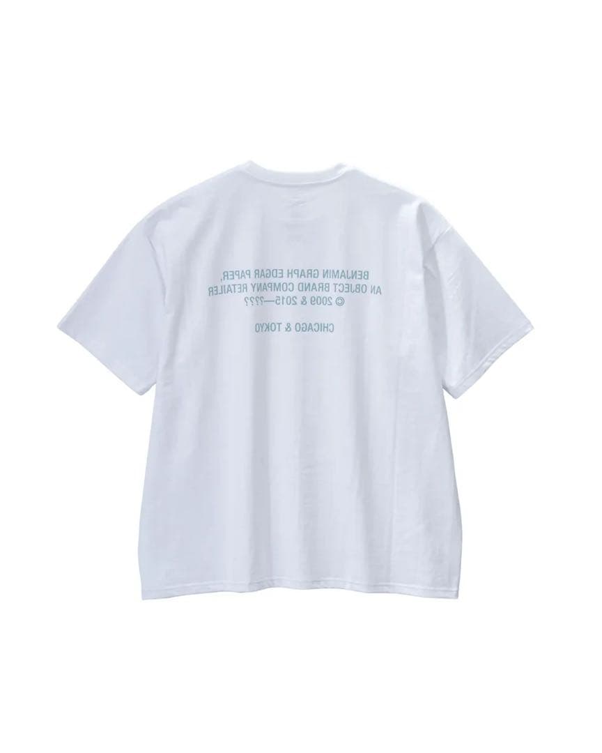 トップス BENJAMIN GRAPH EDGAR PAPER Oversized Tee