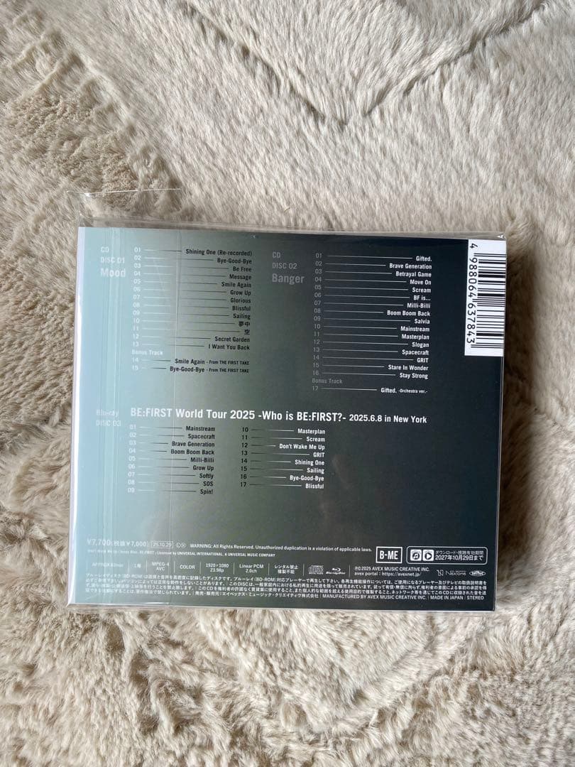 BE:ST LIVE盤2 CD+Blu-ray トレカ、特典あり！