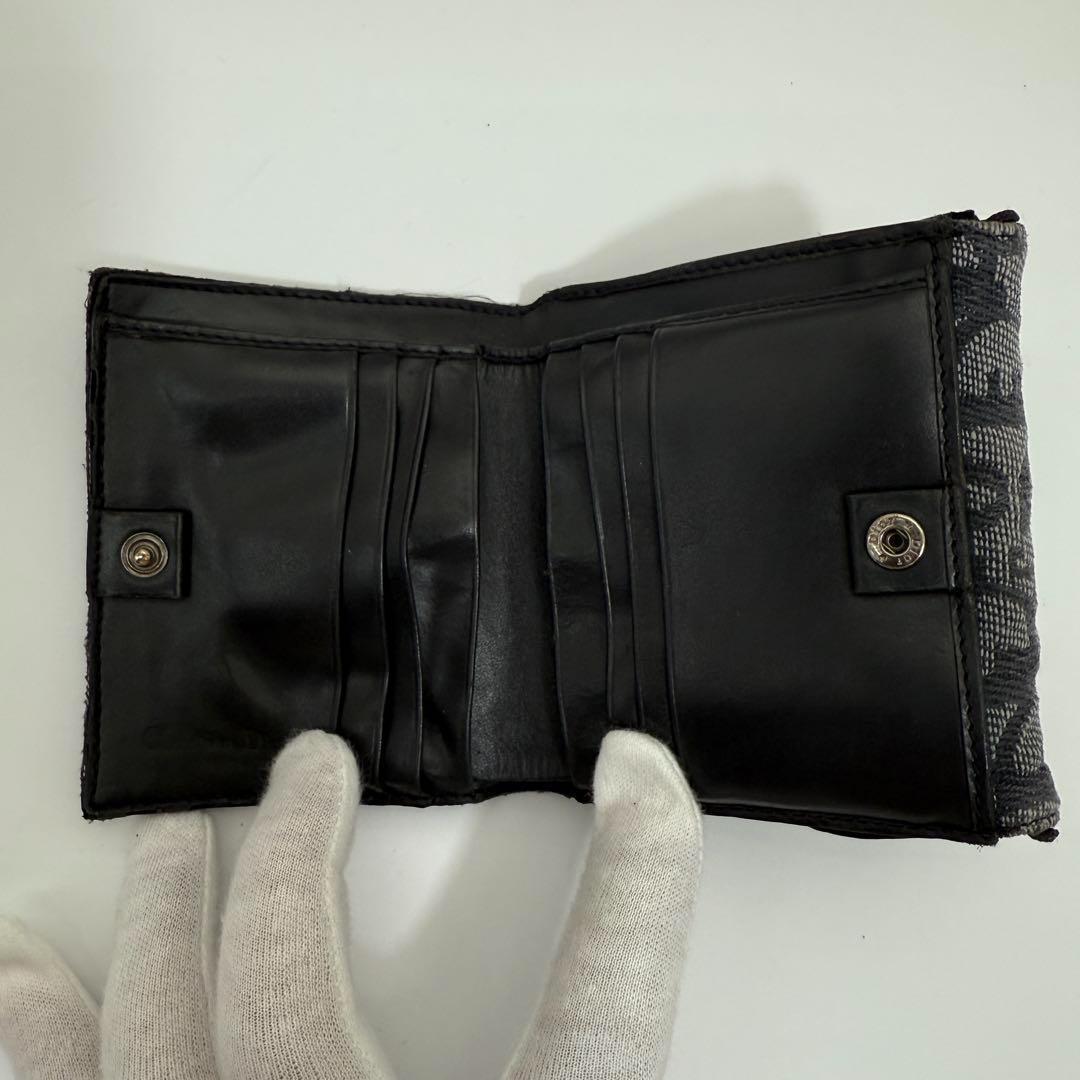 小物 Dior Saddle Trotter Canvas Wallet