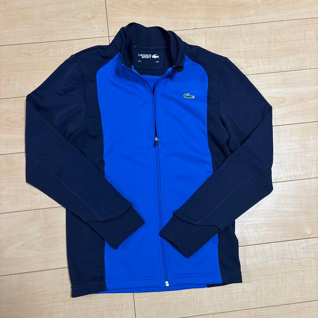 LACOSTE SPORT テクニカルジャージ ゴルフジャケット L ブルー