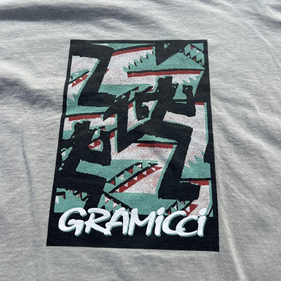 ランニングマン 90s USA製 GRAMICCI バックプリント アートT