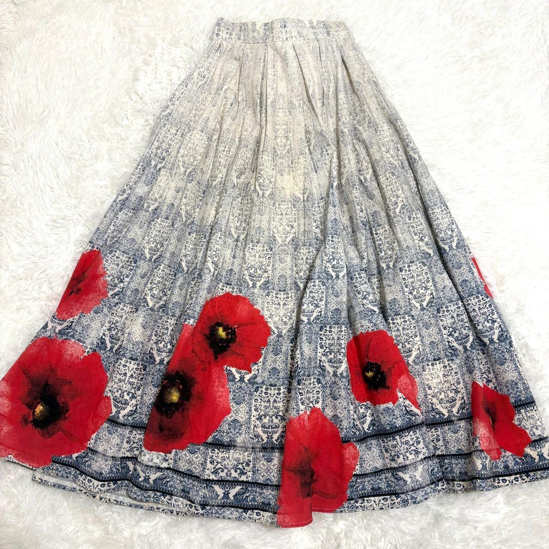 アンジェラ 様AMERI✨EMMA OCCIDENT SKIRT フレアロング
