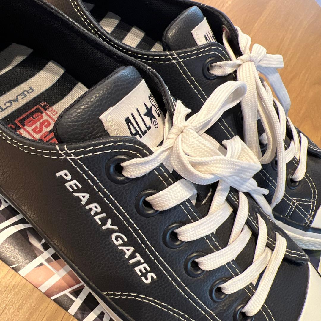 CONVERSE PEARLY GATES コラボ限定ゴルフシューズ 25