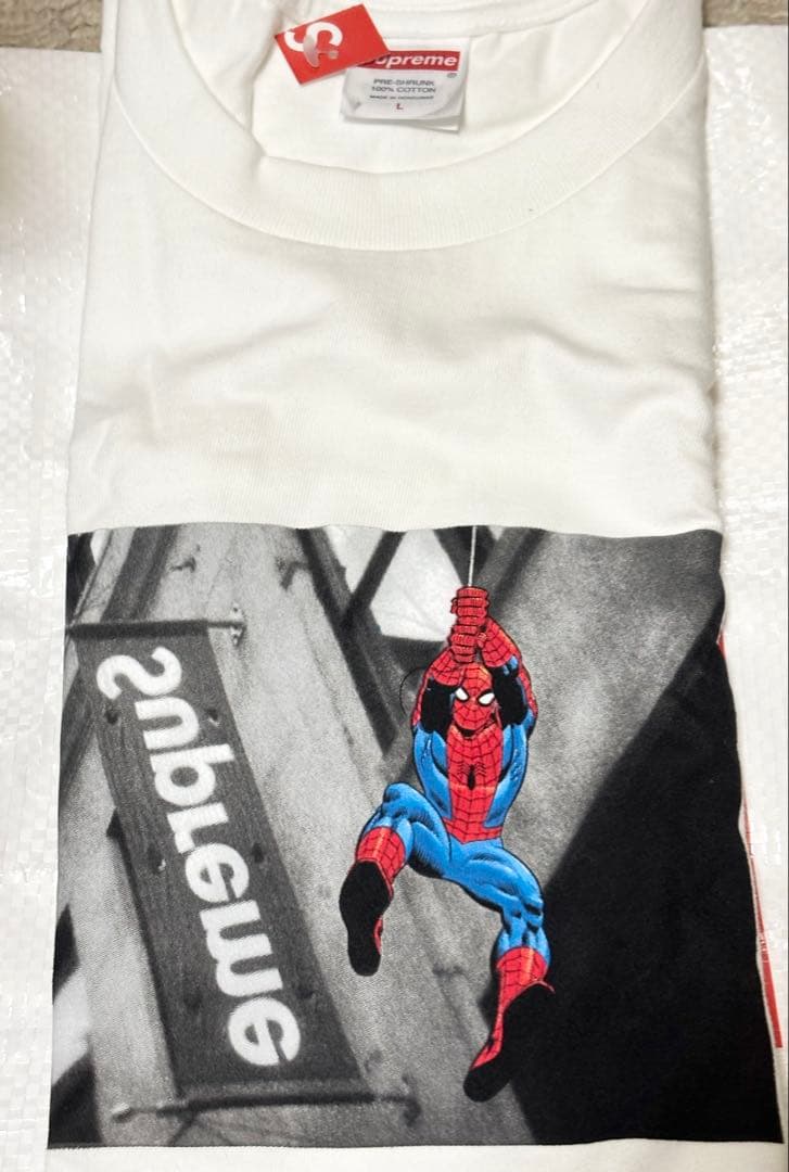 トップス Supreme Spider-Man Tee white L