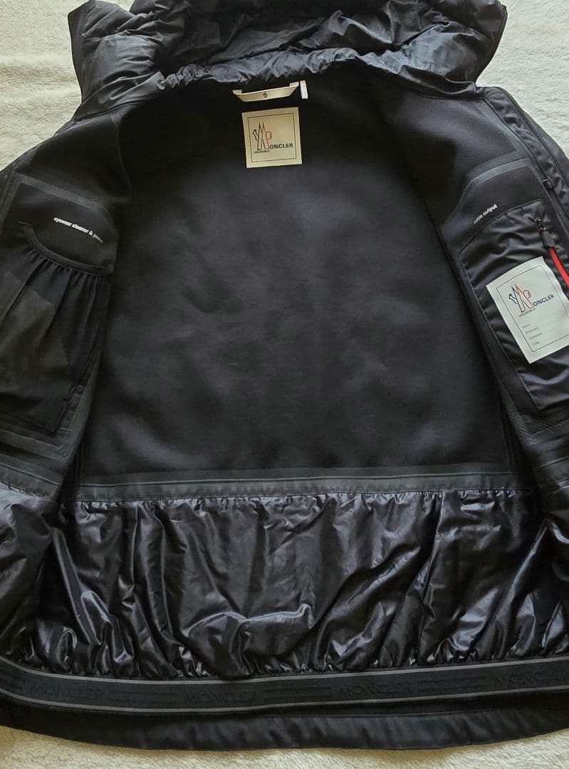 希少 MONCLERグルノーブル ウール ダウン Size3 メンズ