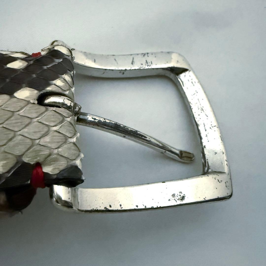 Fausto Colato パイソンベルト Python belt 蛇革