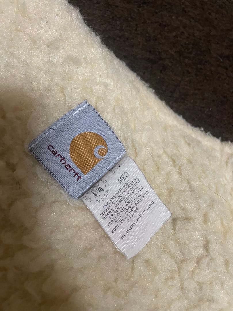 Carhartt ブラウン ベスト　MADE IN USA Mサイズ