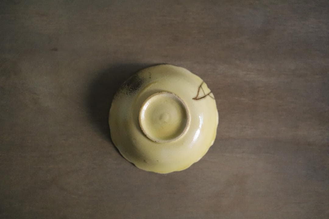 フランス南西部 Vintage 漆継ぎ 豆皿 1870年代 明治初期 器