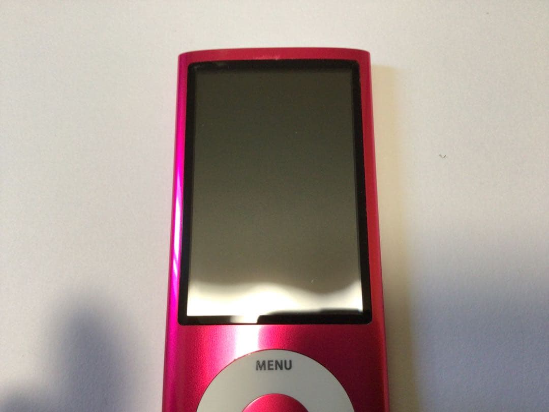 iPod nano5世代16GB ピンクno.215バッテリー交換済、usb有