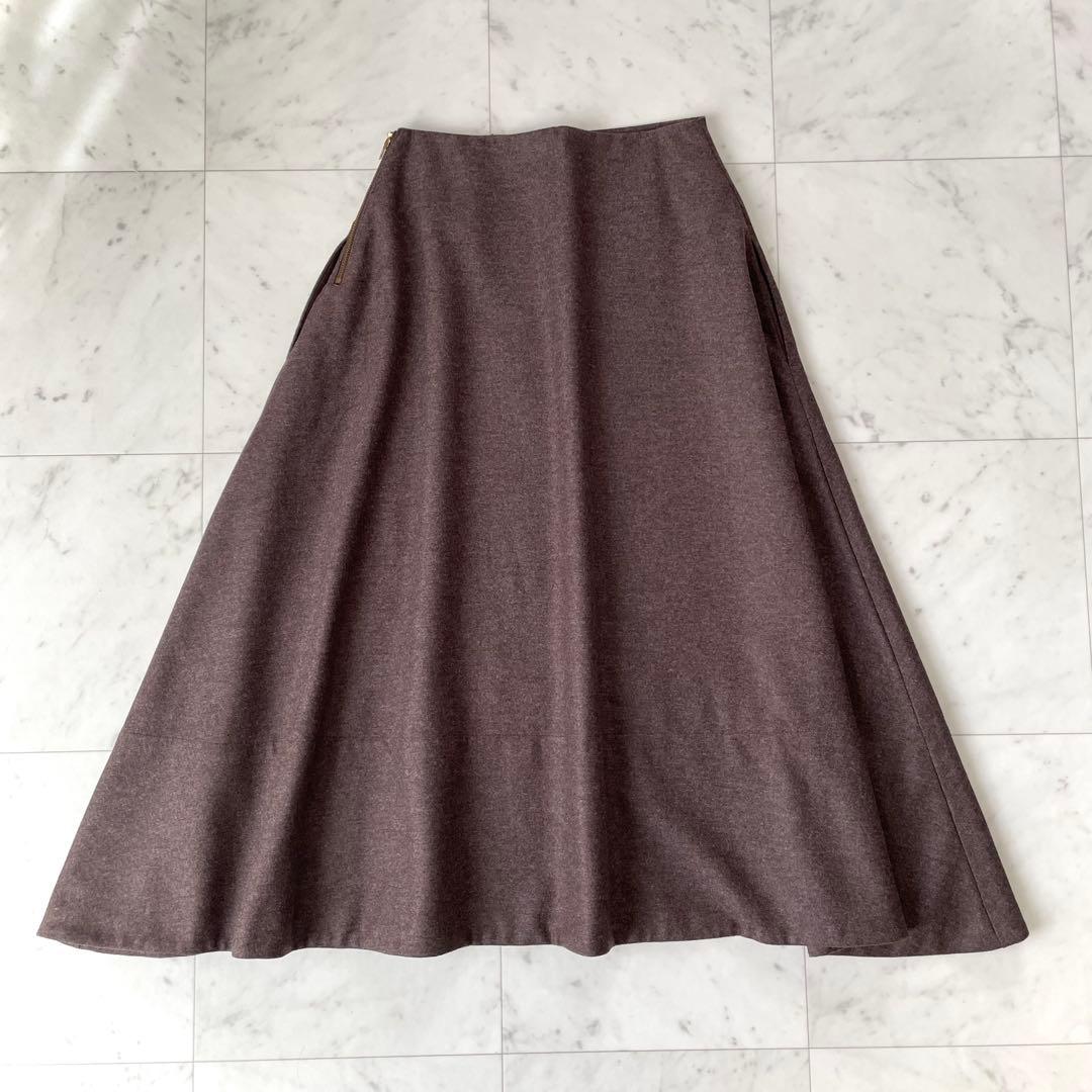 美品✨マディソンブルー MI-MOLLET ロングスカート 2 定価8.3万