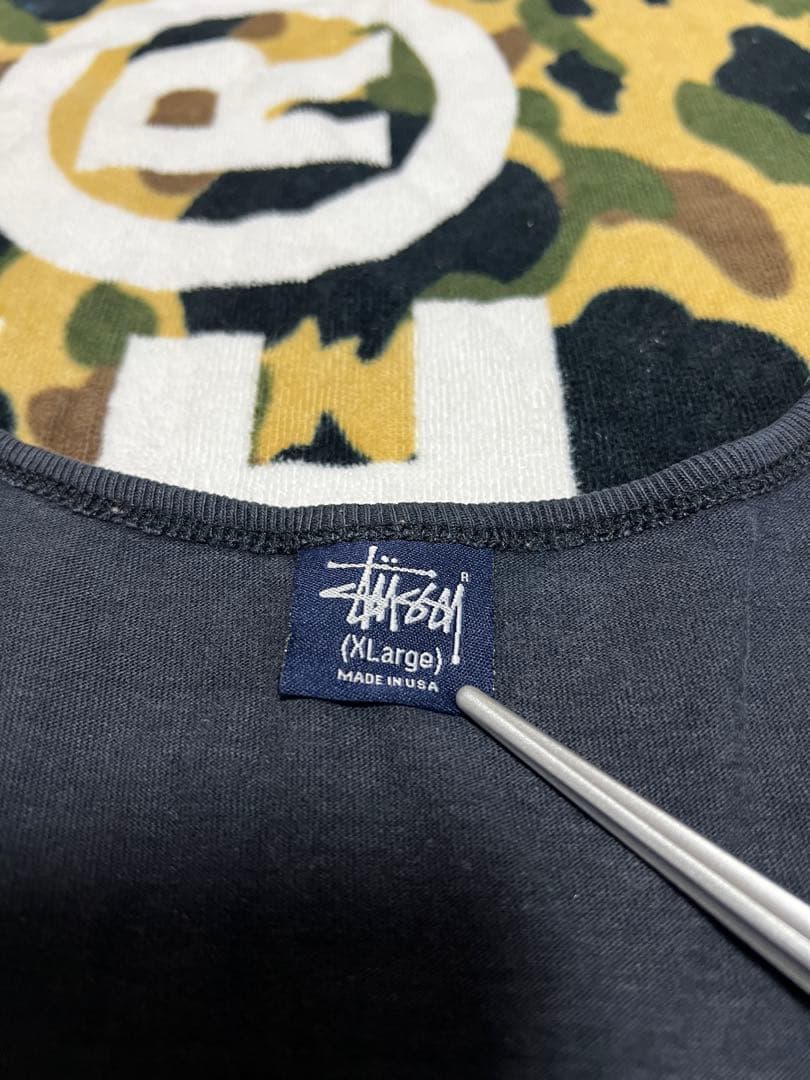 stussy tank top pixel ボブマーリー xl