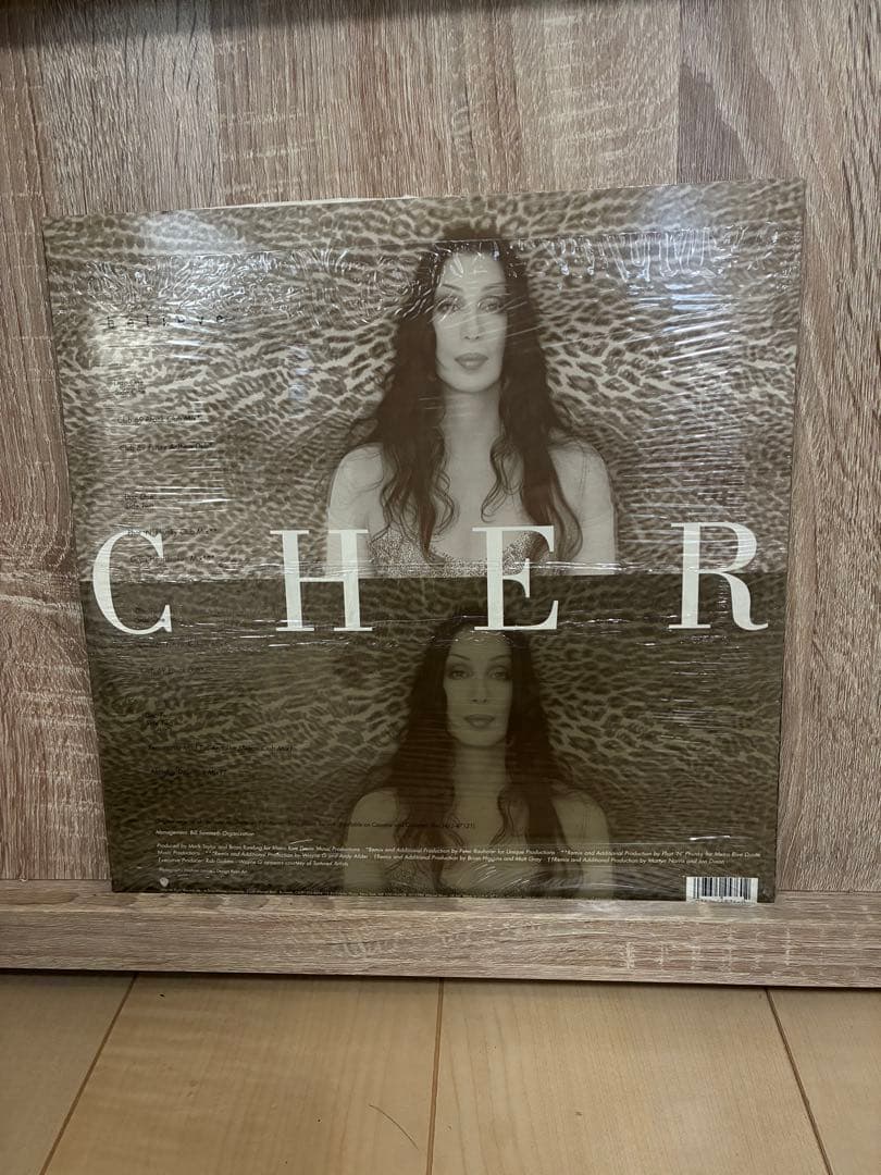 CHER 2枚組レコード ヒョウ柄ジャケット