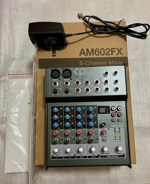 CLASSIC PRO AM602FX コンパクト・アナログミキサー