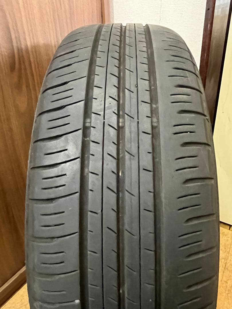 期2019年製 ダンロップ中古夏タイヤ 185/60R15 4本セット アクア等