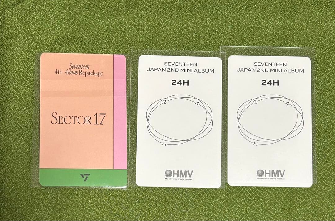 セブチ 24H HMV特典sector17 weverse 特典　スングァン