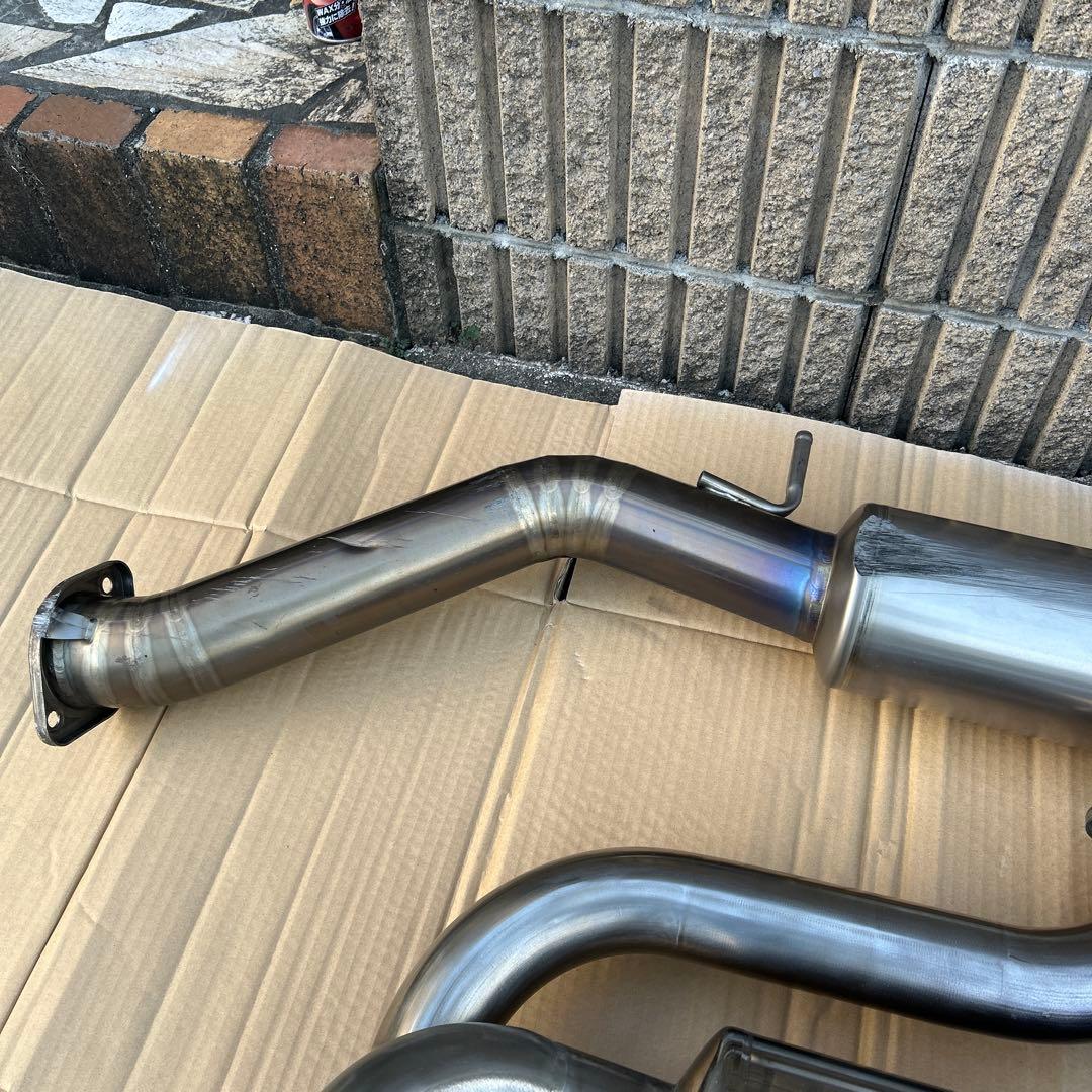 Z34フェアレディZ　アミューズ　フルチタンマフラー