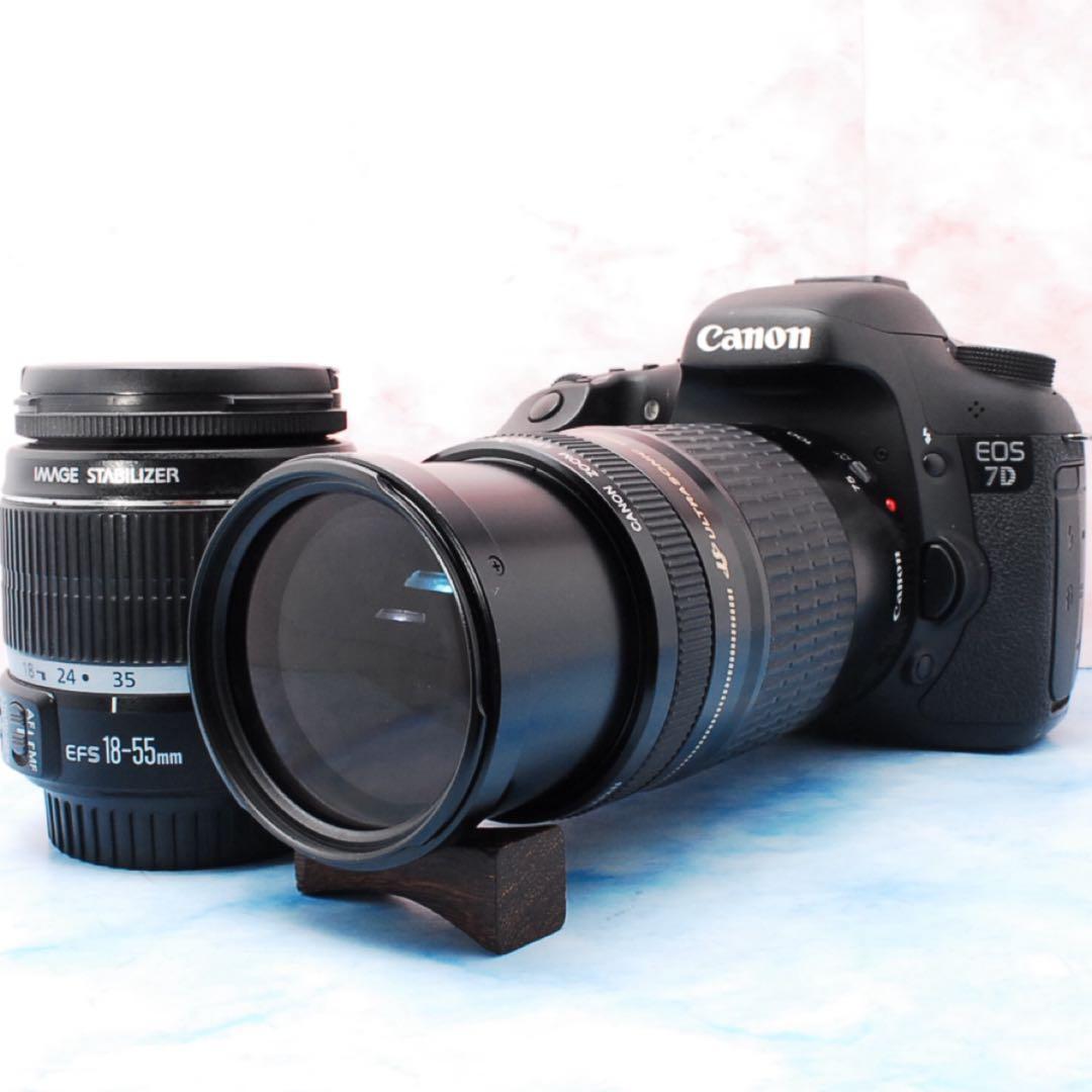 Canon EOS 7D☆一眼レフカメラ☆往年の名機☆超望遠＆手ぶれ補正標準