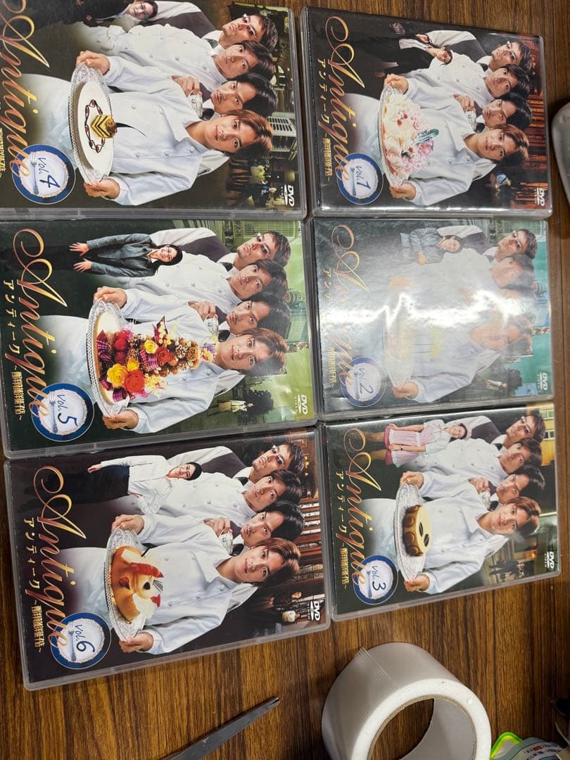 アンティーク〜西洋骨董洋菓子店〜 DVD-BOX 6枚セット