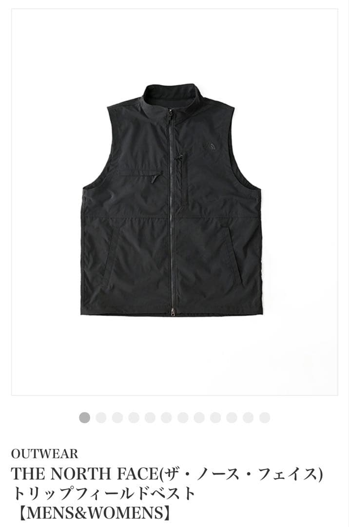 メ*ノ様 THE NORTH FACE TRIP FIELD VEST (ユニセ