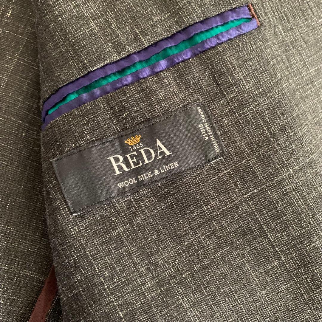 極美品　Paul Smith REDA テーラードジャケット　チェック柄　春夏