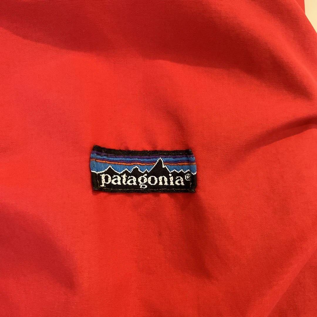 USA製 patagonia 赤×紺 シェルドシンチラ ジャケット XL