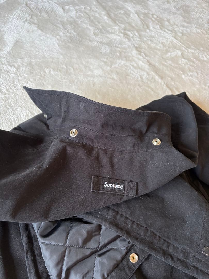 ジャケット・アウター Supreme leather collar utility jacket
