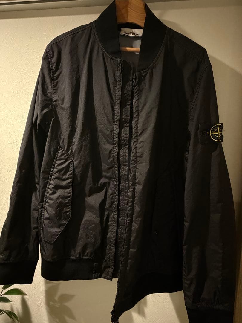 STONE  24SS ブルゾン MA-1 801541223 黒